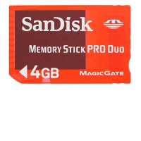 Sandisk Memory Stick PRO Duo 4GB (SDMSG-4096) Sandisk Memory Stick PRO Duo 4GB (SDMSG-4096)